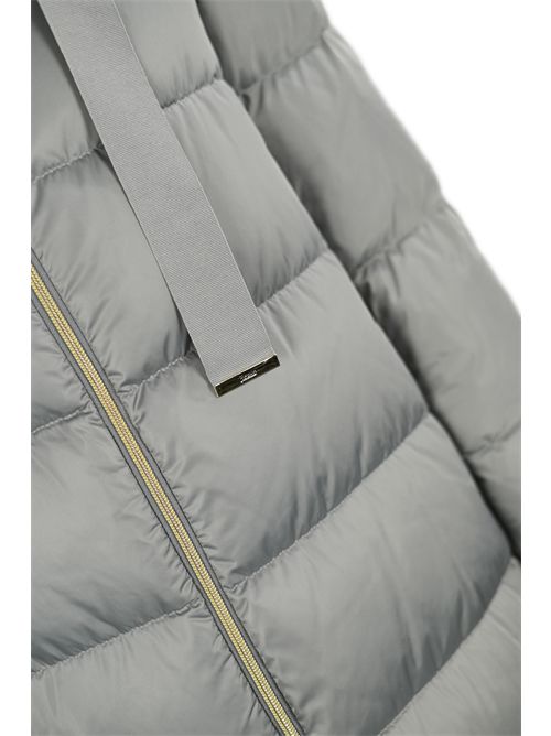 Giubbotto A-shape in raso Grigio chiaro Herno | PI1304D 12170Z9406